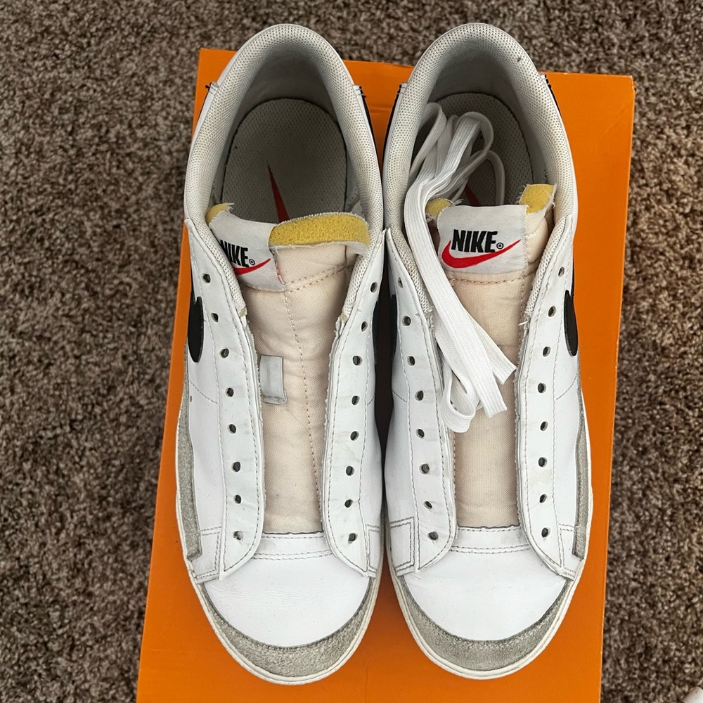 Nike platform blazers